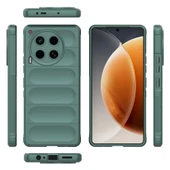 Tecno Spark 30 4G Kılıf Esnek TPU Oyuklu Arka Yüzey Tasarımlı Zore Etnik Silikon Kapak - 7