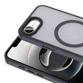 Apple iPhone 16E Kılıf M-safe Şarj Özellikli Mat Arka Yüzey Zore Sio Kapak - 2