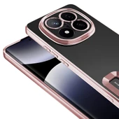 Xiaomi Redmi Note 14 Pro 4G Kılıf Kamera Korumalı Logo Gösteren Zore Omega Kapak - 5