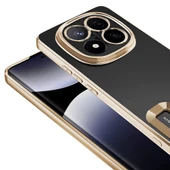 Xiaomi Redmi Note 14 Pro 4G Kılıf Kamera Korumalı Logo Gösteren Zore Omega Kapak - 9