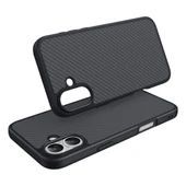 Apple iPhone 16 Plus Kılıf M-safe Şarj Özellikli Karbon Fiber Tasarımlı Zore Elnino Kapak thumbnail 3