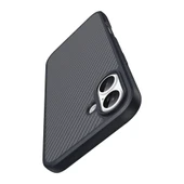 Apple iPhone 16 Plus Kılıf M-safe Şarj Özellikli Karbon Fiber Tasarımlı Zore Elnino Kapak thumbnail 5