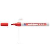 Edding Markör Boya Dekor Yuvarlak Uçlu 2-4 MM Kırmızı  (10 adet)750 - 1