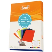 Sarff Cilt Kapağı Plastik Opak A4 450 MIC Mavi (50 li) 15201103 - 1