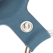 Apple AirTag Uyumlu Deri Anahtarlık, BRN4EF Mavi - 4