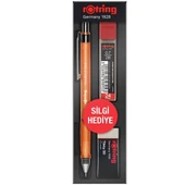 Rotring Okul Seti Visuclick Versatil/Min Silgi 0.7 MM Turuncu RO-VK07 - 1