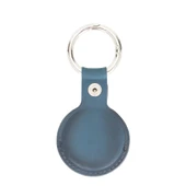 Apple AirTag Uyumlu Deri Anahtarlık, BRN4EF Mavi - 3