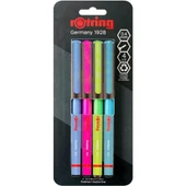 Rotring Liner Keçe Uçlu Kalem 4 Lü Bls Canlı Renk - 1