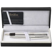 Scrikss Takım Kalem Dolma+Tükenmez Krom 78M thumbnail 2