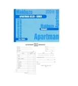 Gülpaş Apartman Gelir Gider Makbuzu 2/50 9,5x18 674 - 1