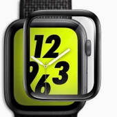 Gpack Apple Watch 44mm ppma Full Yapışan Ekran Koruyucu Siyah - 4