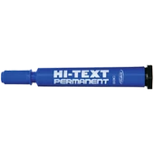 Hi-Text Markör Yuvarlak Uçlu Mavi 830PB (12 adet) - 1