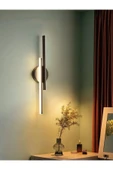klitra Lighting  Nova Lighting Dekoratif Banyo Duvar Ayna Tablo Aydınlatması Led Flüt Aplik 3 Renk Modu - 2