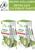 Maçha Collagen Detox Çayı 20 Saşe 2'li Fırsat Paketi - 3