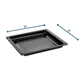 AF942 - SİYAH AKEL MİDİ TERMOSTATLI 2 HOT PLATELİ FIRIN - SİYAH - 3