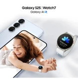 Galaxy S25 Plus 512 12 GB Ram 5G  (Samsung Türkiye Garantili) Gümüş  Silver Shadow - 8