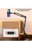 Farway Fotoğraf Video Çekim Tripodu 4 Kademeli 360 Derce Döndürülebilir Esnek Yaylı Influencer Tripodu - 6