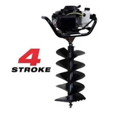 Tomking EA144P Çift Helezonlu 4 Zamanlı Toprak Burgu Makinası 300 mm 4 Hp - 3