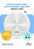 Wiky Tag Çocuk Smart Airtag  - Akıllı Konum Takip Cihazı Mavi (APPLE UYUMLU) - 1