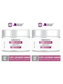 NEDOX 2 Adet Kırışıklık Karşıtı Kolajen Göz Çevresi Kremi 50 ml - 1