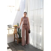 Lucky Life Keten Bluz Ve Pantolon İki̇li̇ Takim thumbnail 2