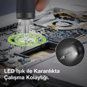 CAT DX1110 3.6Volt/1.5Ah. Li-ion Akıllı Şarjlı Tornavida + 26 adet Bits Uç - 5