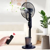 NPO N01 Buz Eklenebilir Ultrasonik Buharlı Zaman Ayarlı 3 Kademli Sessiz 75W Akıllı Vantilatör thumbnail 8