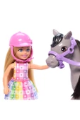 BARBIE CHELSEA BEBEK VE MİDİLLİ HTK29 - 3