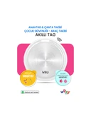 Wiky Tag Çocuk Smart Airtag  - Akıllı Konum Takip Cihazı Pembe (APPLE UYUMLU) - 1