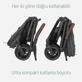 Maxi-Cosi Leona2 3 ü 1 Arada Seyahat Sistem Bebek Arabası Twillic Graphite - 10