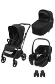 Maxi-Cosi Leona2 3 ü 1 Arada Seyahat Sistem Bebek Arabası Twillic Black - 1