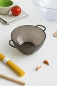 Akrilik Füme Mini Pirinç Süzgeçi & Bakliyat Süzgeçi (3 SU BARDAĞI ÖLÇÜLÜ) - 2