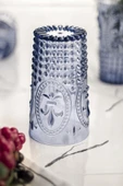 Akrilik Buz Mavisi Tekli Uzun Bardak & Su Meşrubat Bardağı 750 ml ( Büyük Boy & Cam Değildir ) - 3