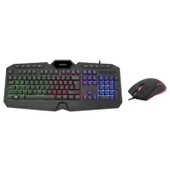 Seclife Klavye Set Slk-4844B Usb Işıklı Mm Gaming 8000Dpı Programlanabilir Mouse - 1