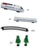 Ctoys Yüksek Hızlı Tren 1:43 Işıklı ve Sesli Raylı Serisi 1807B13 thumbnail 2