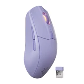 SteelSeries Rival 3 Wireless Gen 2 Gaming Mouse - 2.4GHz ve Bluetooth Bağlantı - Lila - 1