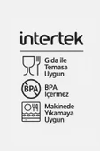 Akrilik Aquamarin 6'lı Kısa Bardak & Su Meşrubat Kahve Yanı Bardağı 300 ml ( Cam Değildir ) - 4