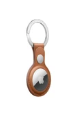 Apple AirTag Deri Anahtarlık - Klasik Kahve Outlet - 3