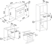 116.0605.987-Franke Smart FSM 82 H XS Siyah/Inox Ankastre Fırın - 3