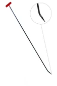 Safi Grup 120 Cm 12 Mm Çap Tek Kıvrımlı Yassı Uç Boyasız Göçük Düzeltme Çubuğu, Pdr Çubuk - 5