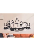 Ahm Satranç Lazer Kesim Metal Tablo thumbnail 1
