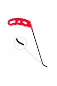 Safi Grup 23 cm 3.5 mm Çap Sağlı Sollu Tek Kıvrımlı Sağ Boyasız Göçük Düzeltme Çubuğu, PDR Çubuk - S6-02 - 3