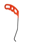 safi 16 cm 3,5 mm Çap Sağlı Sollu Çift Kıvrımlı Sağ Boyasız Göçük Düzeltme Çubuğu - S7-01, PDR Çubuk - 1
