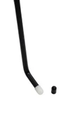 safi 70 cm 10 mm Çap Tek Kıvrımlı Vida Dişli Boyasız Göçük Düzeltme Çubuğu - S3-02, PDR Çubuk - 2