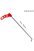 safi 41 cm 6 mm Çap Sustalı Sağ Sol Yassı Çubuk, Boyasız Göçük Düzeltme Çubuğu, PDR Çubuk - S10-04 - 1