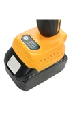 Safi Grup 100 W Kablosuz Sıcak Silikon Tabancası Şarj Edilebilir Bataryalı Silikon Tabancası  20-25-7 cm - 2