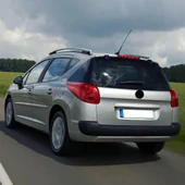 Peugeot 207 SW 2006-2012 Arka Cam Silecek Süpürgesi 38cm - 2