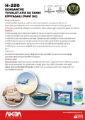 Akba Mavi Su (Atık Tankı Kimyasalı) 1 Litre - 2