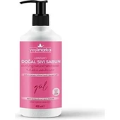 Yeşil Marka Arındırıcı Doğal Sıvı Sabun Gül 400 ml - 1