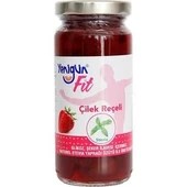 Yenigün Stevialı Fit Çilek Reçeli 280 gr - 1